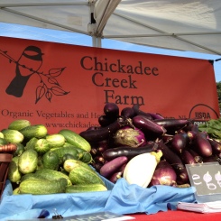 Organic Vegetables from Chickadee Creek Farm with a CSA in Pennington, Princeton, Summit, Westfield, Metuchen and New Brunswick, NJ